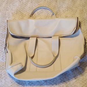 3.1 Phillip Lim 31 Hour Foldover Bag White - EUC